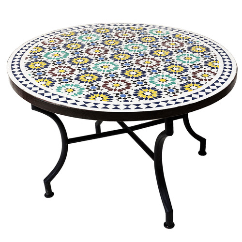 Tavolo mosaico marocchino - tavolo,
