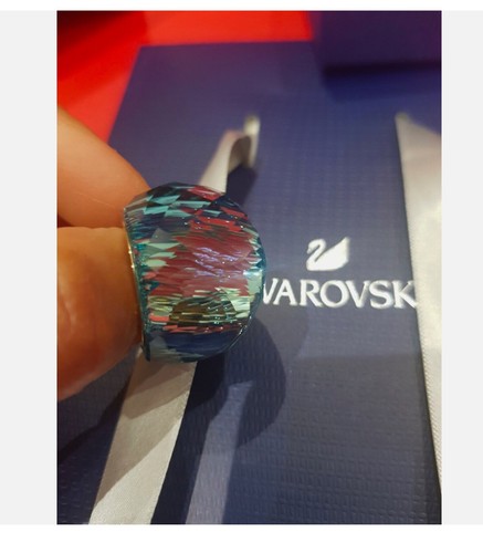 Anello swarovski nirvana blu - nirvana,