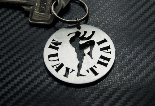 Muay thai boxing keyring - thai,
