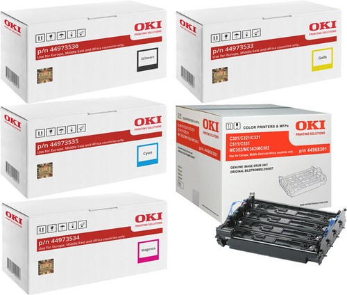 Cartucce toner oki - cartucce, c301dn