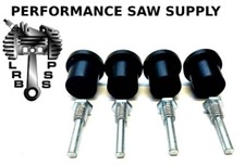 NUOVO HOMELITE 360 & 350 MOTOSEGHE ISOLATORE IN GOMMA E PERNI BULLONI SET DI 4