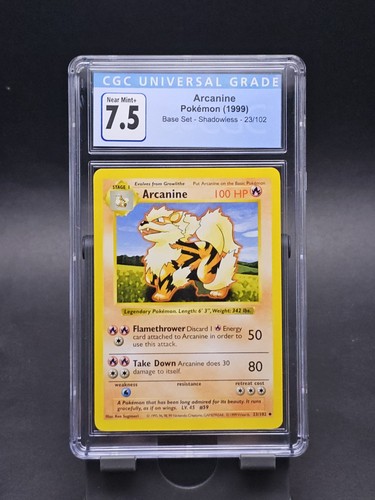 Arcanine 102 shadowless - 23/102,