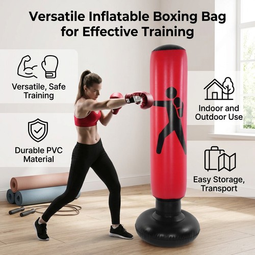 Sacco boxe gonfiabile - boxe,