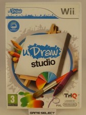 UDRAW STUDIO NINTENDO WII PAL EU EUR ITA ITALIANO ORIGINALE DISCO DI GIOCO