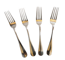 Antiche forchette posate argento epoca 800 nobili XIX secolo Turrita Nobiltà vtg