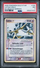 Carte pokemon latias - gold, star