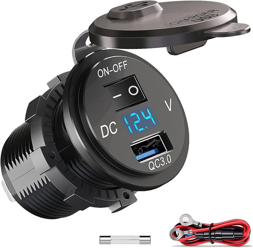 Presa usb 12v - 12v, per