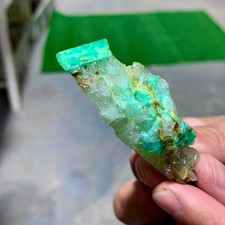 29G naturale raro smeraldo gemma cristallo esemplare minerale/Cina