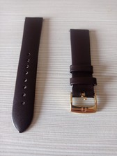 Cinturino Con Fibbia Laminata In Oro Giallo Per Omega Vintage