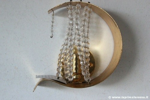 Applique vintage foglia oro - foglia,