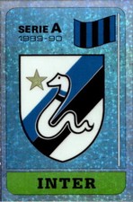 figurina NEW Calciatori PANINI scudetto anno 1989/90 numero 155 Inter