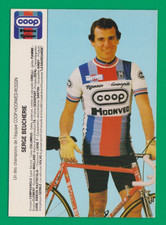 CYCLISME carte cycliste SERGE