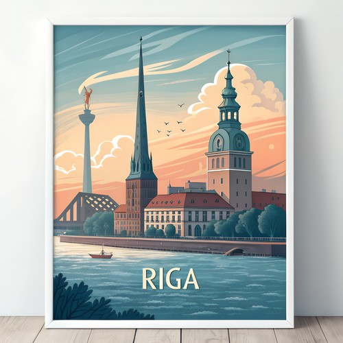 Poster viaggio artistico - poster,