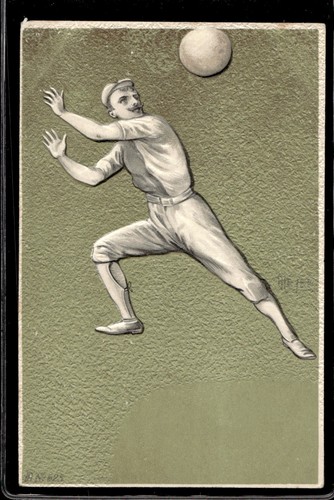 Cartolina calcio calciatore