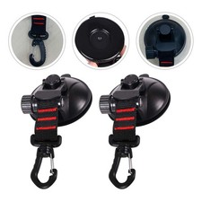 4 Pcs Accessori Campeggio Ventosa Per Tende Ganci Finestre