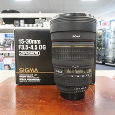 Sigma DG 15-30mm f3.5-4.5 ASPH
