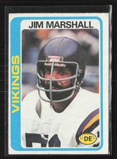 1978 topps jim marshall - 1978,