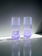 6 bicchieri vintage vetro