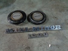 M5091 XX - LOGO STEMMA EMBLEM FREGIO BADGE SCRITTA MORRIS MINI MINOR 1000