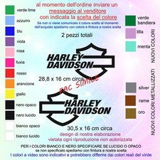 COPPIA ADESIVI HARLEY DAVIDSON