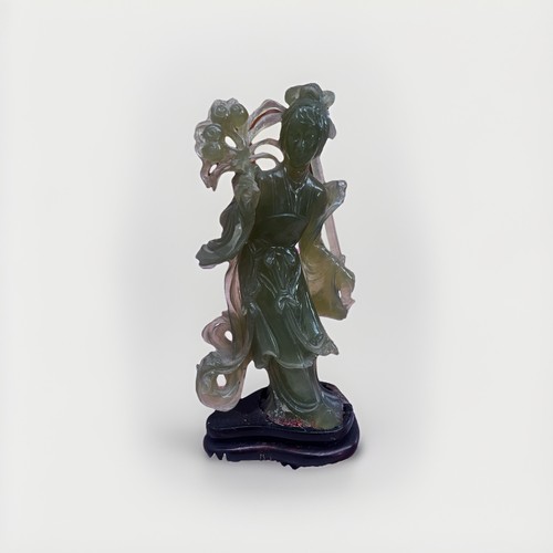 Scultura giada verde - giada,