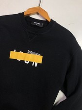 Felpa Dsquared2 ICON Nera Uomo