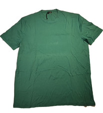 T-SHIRT UOMO KITON COTONE VERDE MADE IN ITALY NUOVA SENZA ETICHETTE TG 2XL (T26)