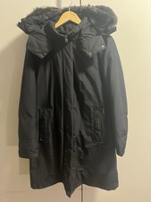 Navy Woolrich Bow Bridge Parka