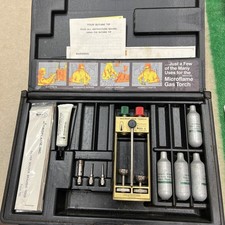 MICROFIAMMA BUTANO GAS TORCIA SALDATURA BRASO SALDATURA IN VALIGETTA