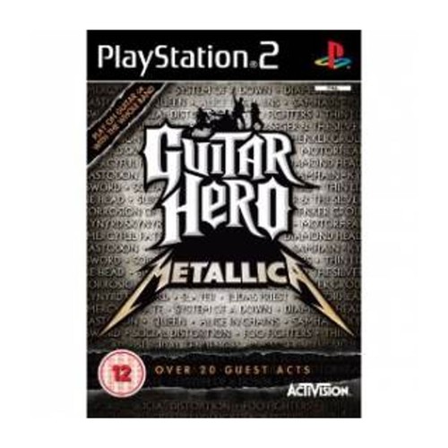 Guitar hero metallica ps2 - guitar,