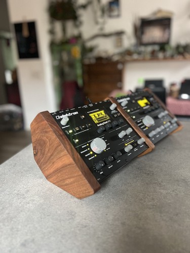 Elektron stand double - double,, walnut