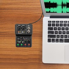 Mixer audio usb sound - dj,