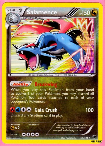 Salamence 101 rara foil - rara,
