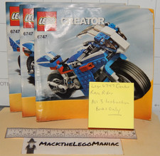Lego 6747 Creator Race Rider 3 solo manuale istruzioni