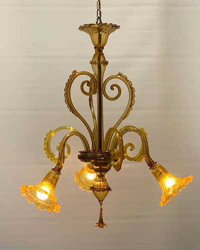 Lampadario murano vintage - lampadario,