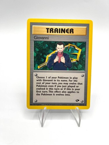 Carta pokemon giovanni 104 - giovanni, 104/132