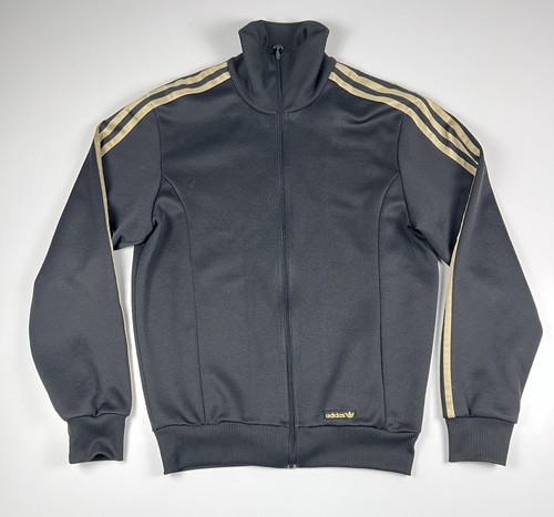 Adidas vintage black track - vintage,