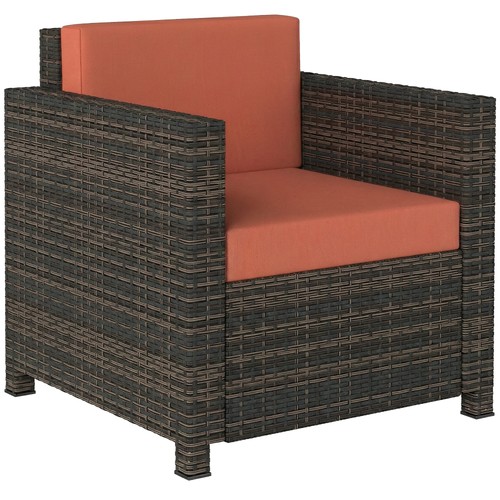 Outsunny poltrona giardino - outsunny, da