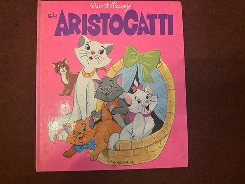Libro gli aristogatti - libro,
