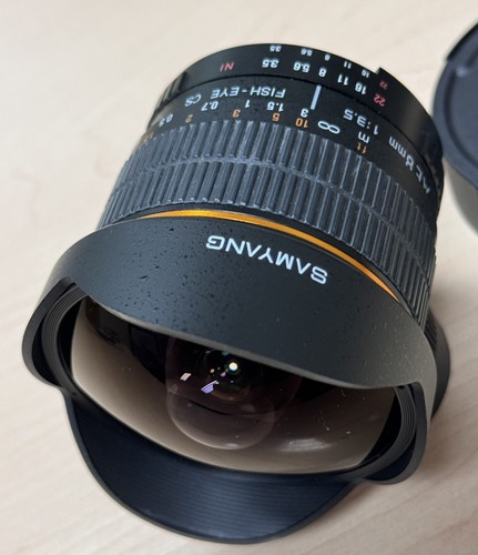 Samyang 8mm fish - samyang, fish-eye