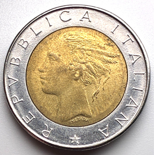 Italy 500 lire 1983 - italy,