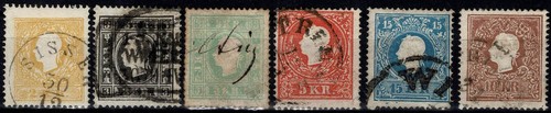 1859 austria serie effigie - serie, re