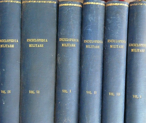 Enciclopedia militare 6vv - enciclopedia,