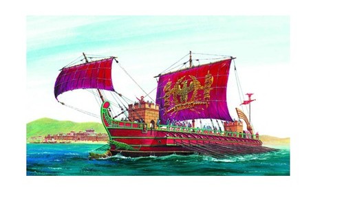 Zvezda 9019 72 trireme - -,