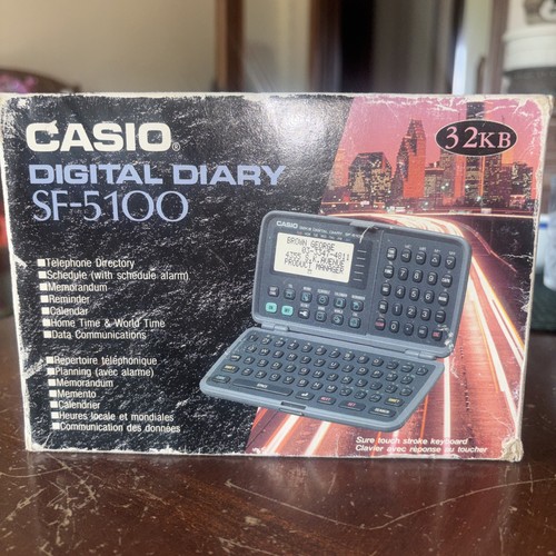 Casio digital diary 5100 - digital, sf