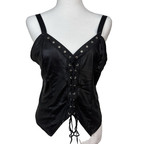 Darque corsetto stringato nero