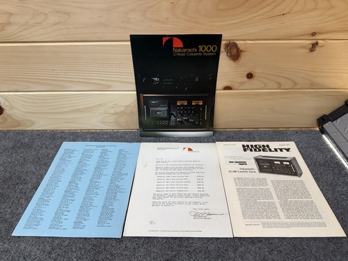 Originale nakamichi 1000 - ⭐️originale,