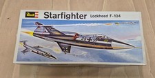Aereo - model kit - Revell - Starfighter Lockheed F-104 - IMBALLO ORIGINALE - Vintage
