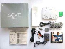 SONY PLAYSTATION ONE 1 PS1 BOXATA CONSOLE SCPH-102 + Fifa 99 + MEMORY CARD