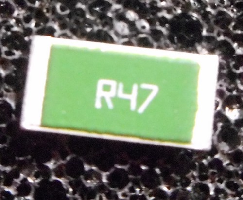 Résistance smd cms chip - résistance,